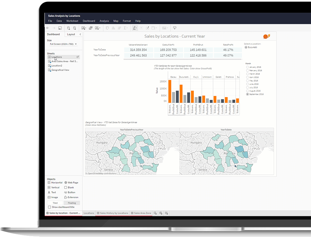 Afaceri inteligente cu sisteme Business Intelligence