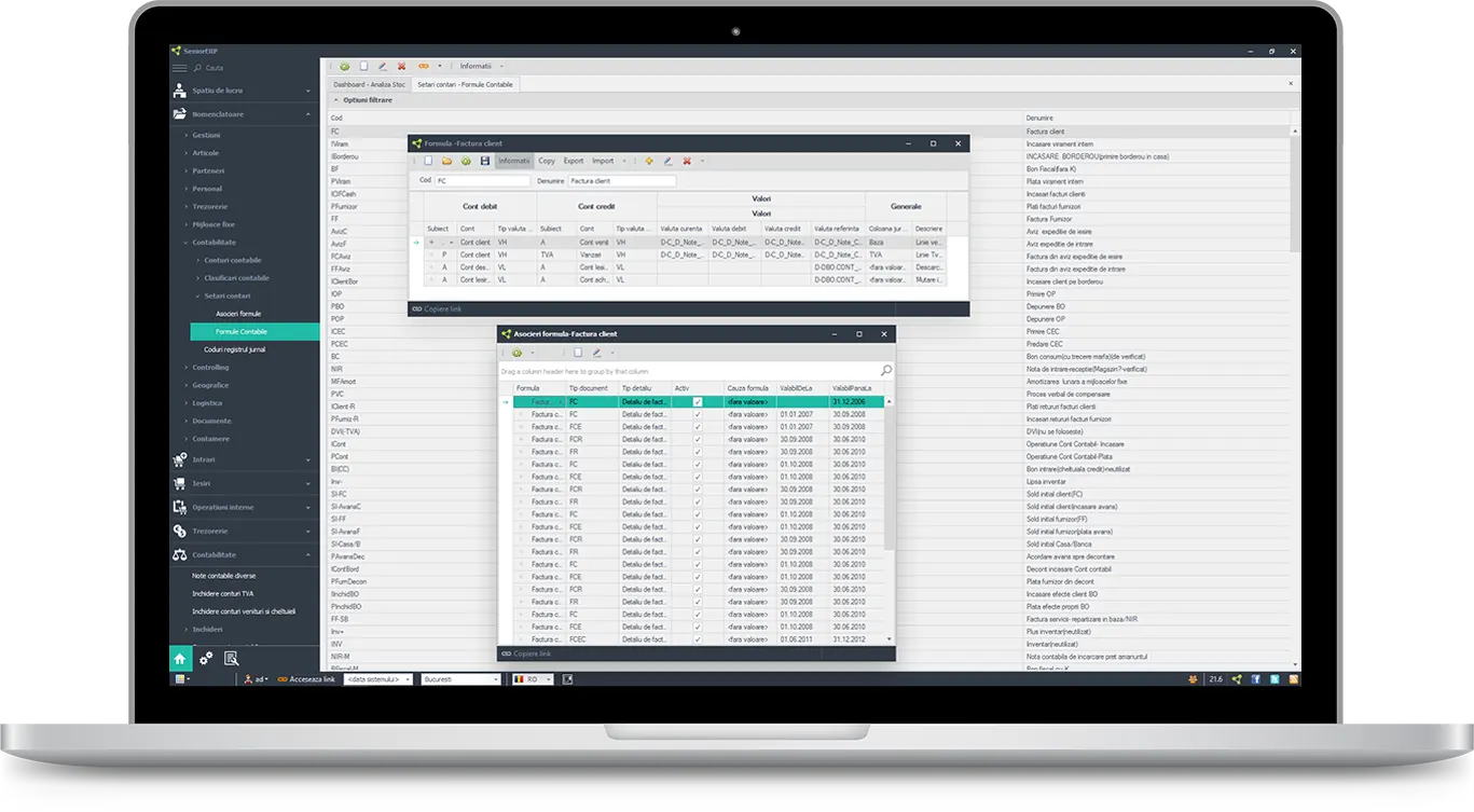 program contabilitate ERP – SeniorERP