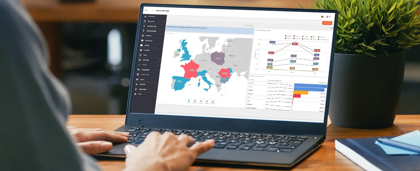 SeniorERP soft ERP 100% romanesc optimizeaza procesele de lucru pentru companiile din Romania